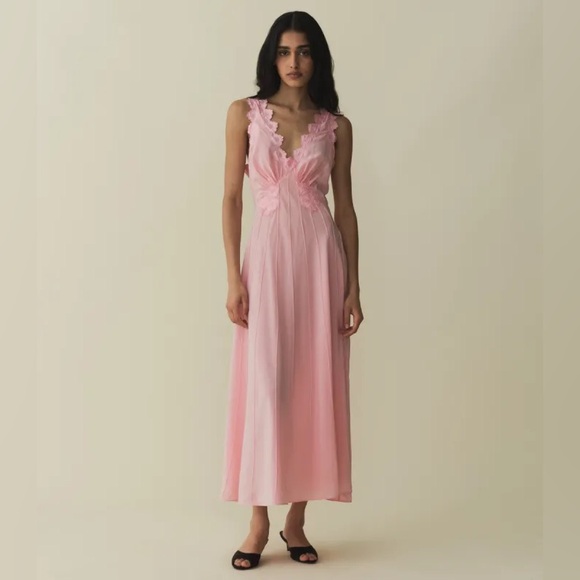 NWT DÔEN Kelis Dress in Abelia Pink Size XL - Picture 1 of 12